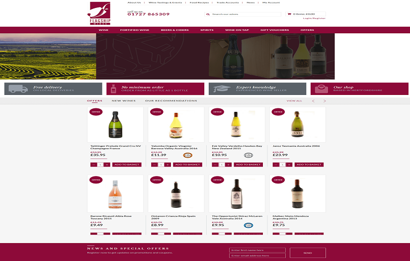 Flagship Wines screenshot 1